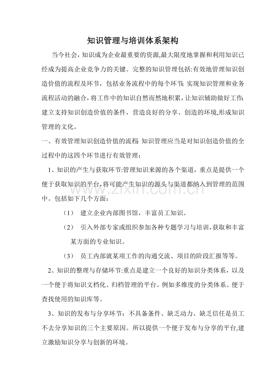 如何进行全面有效的知识管理.doc_第1页