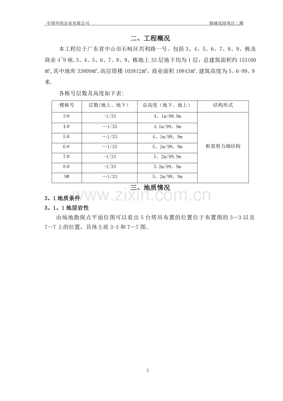 塔吊基础施工方案(TC6012).doc_第2页