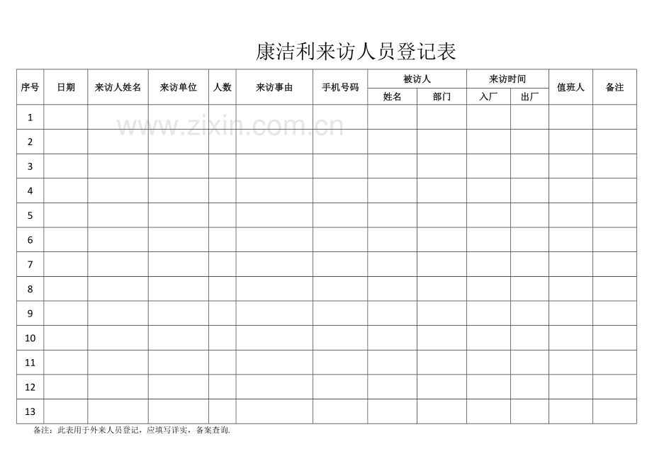 外来人员出入厂管理规定.doc_第3页