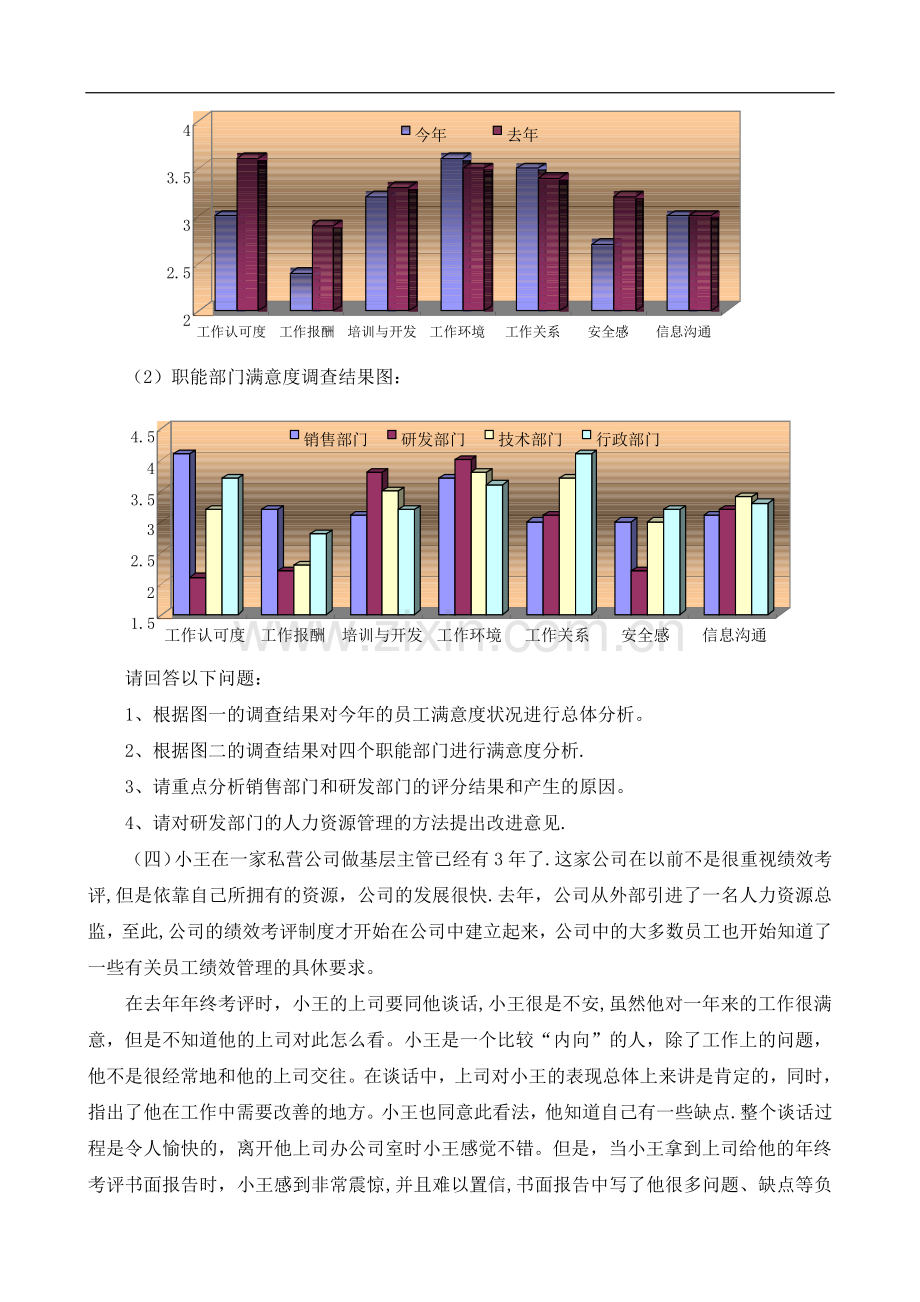 济南人力资源管理师-绩效案例研究分析题.doc_第3页