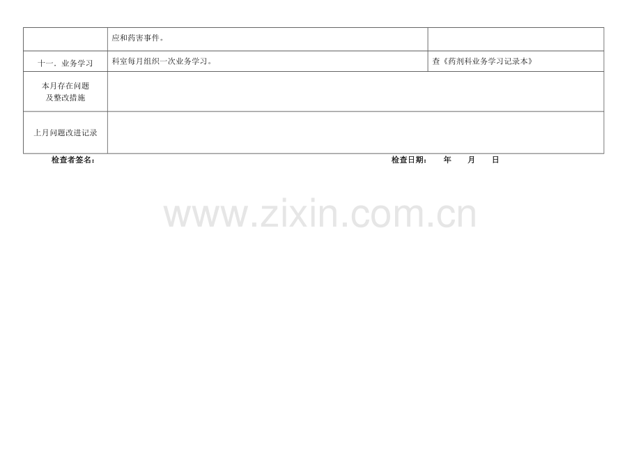 药剂科医疗质量检查细则.doc_第2页