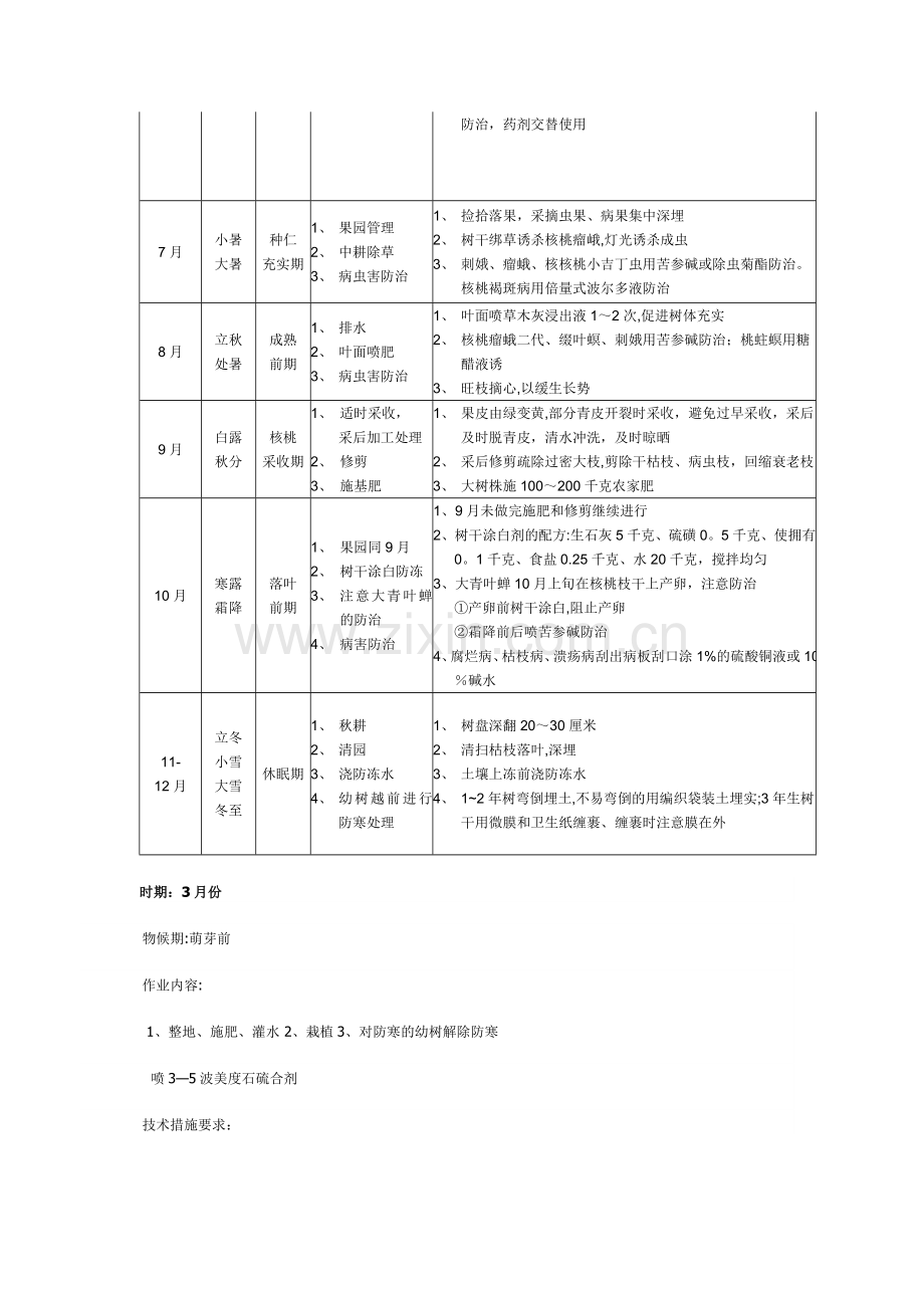 核桃管理周年工作历.doc_第2页