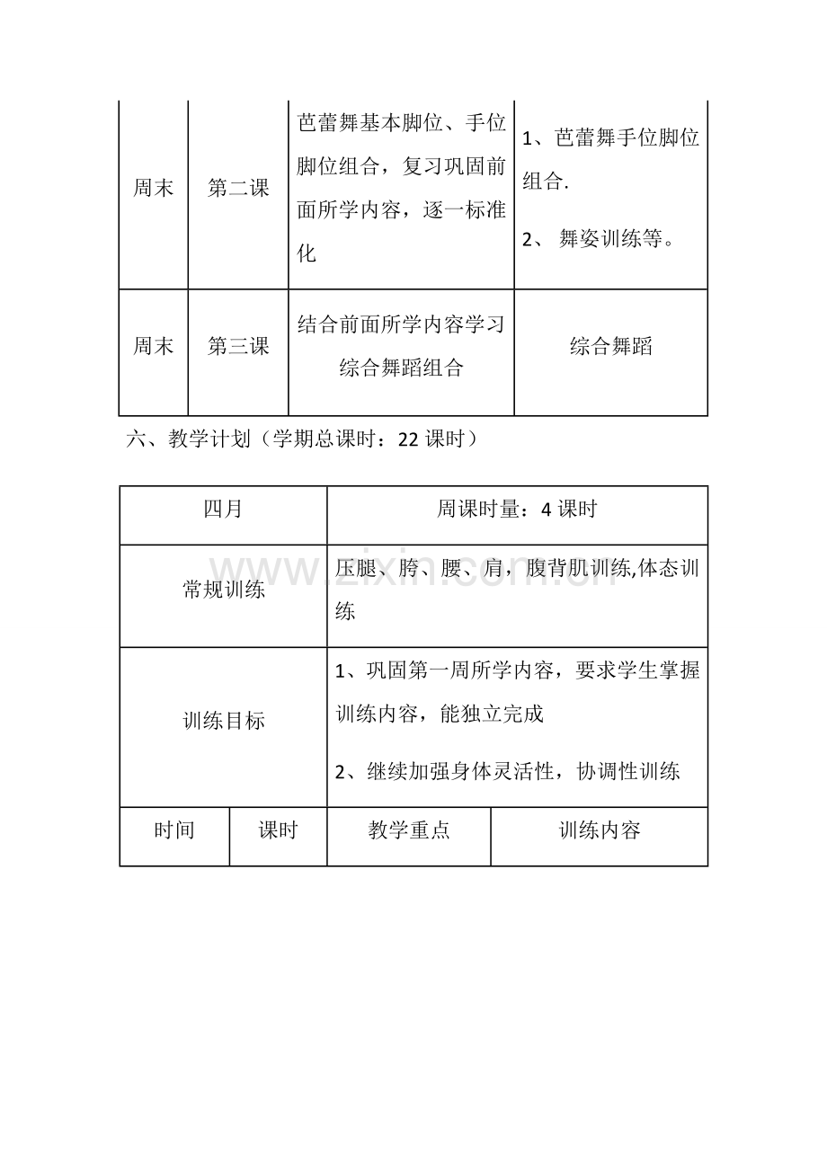 舞蹈培训班计划表.doc_第3页