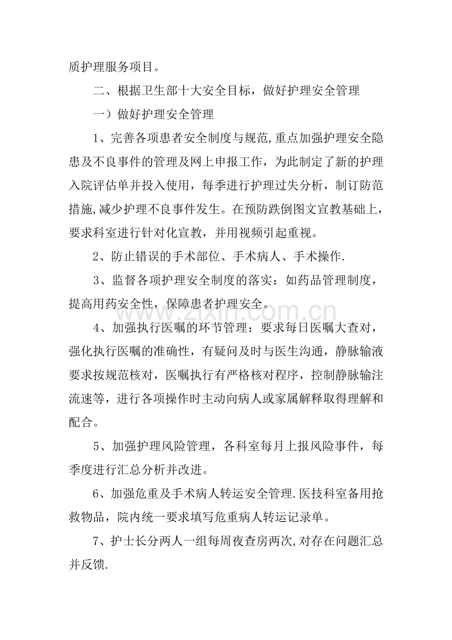 中医医院XX年护理部工作计划报告.docx_第2页