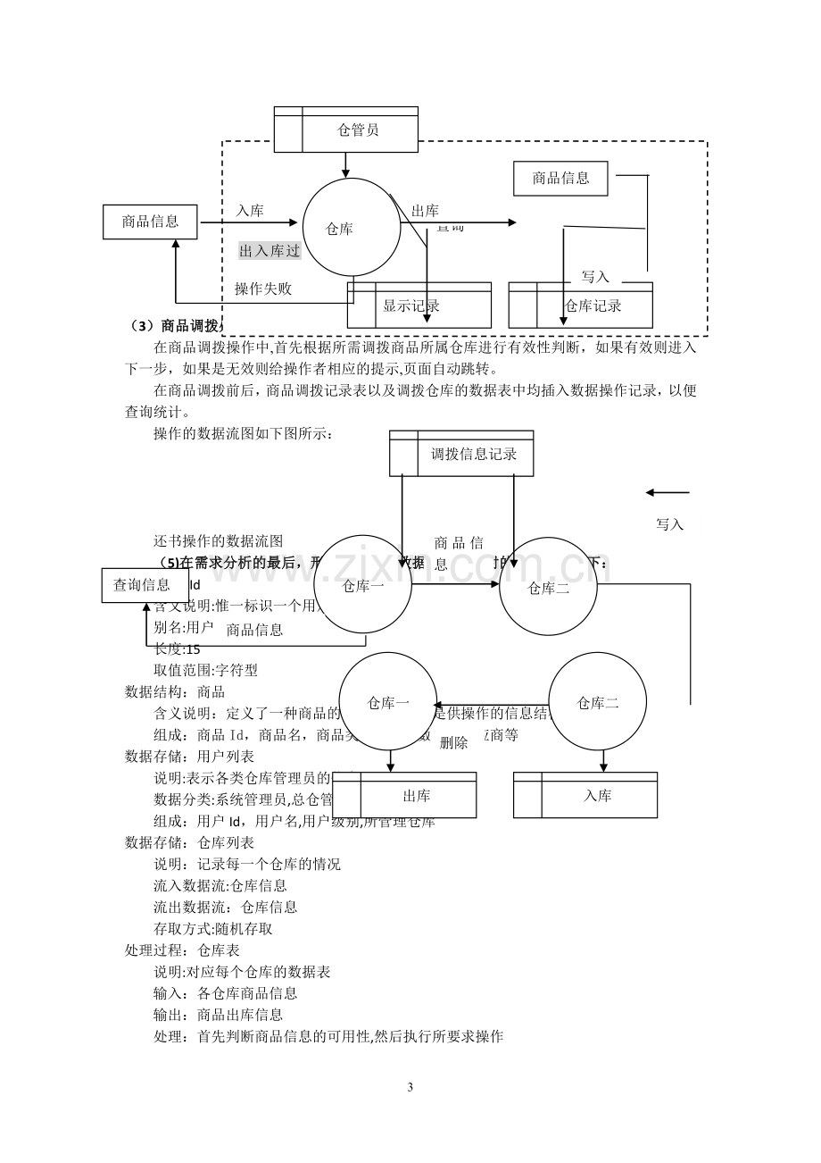 数据库课设报告-仓库管理系统.doc_第3页