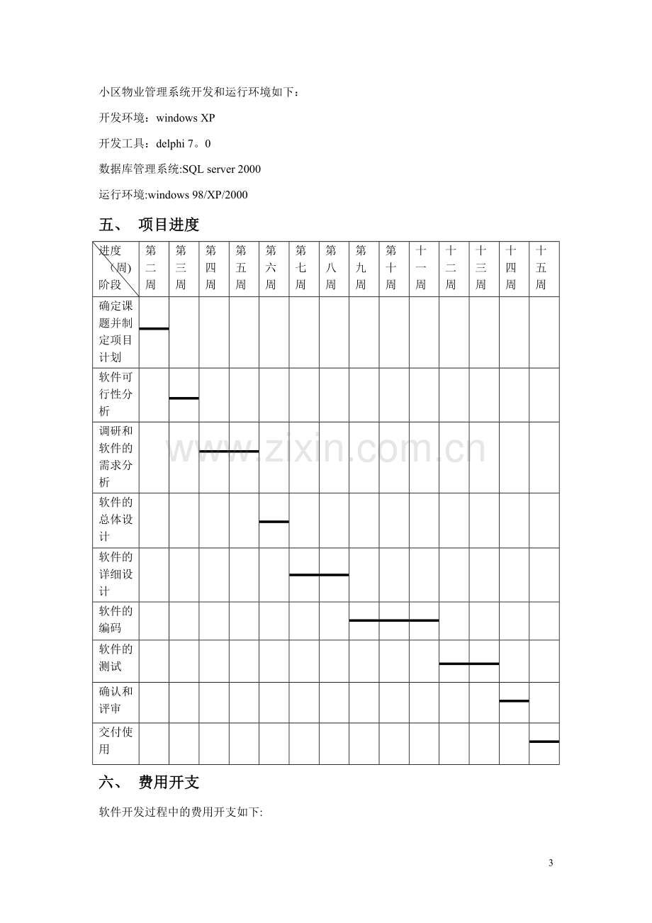 小区物业管理项目计划书.doc_第3页