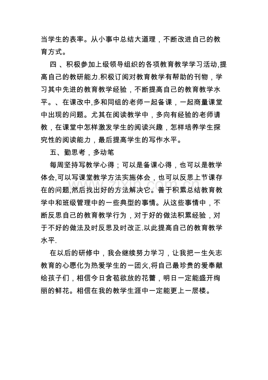 研修总结——优师云网络学习.doc_第2页