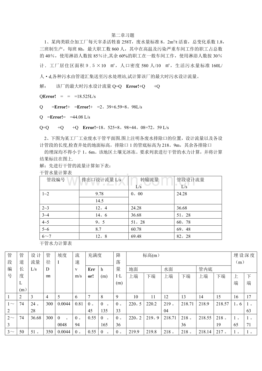 排水工程(上册)课后答案及例题.doc_第1页