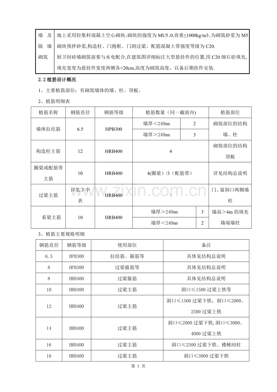 植筋施工专项施工方案.doc_第3页