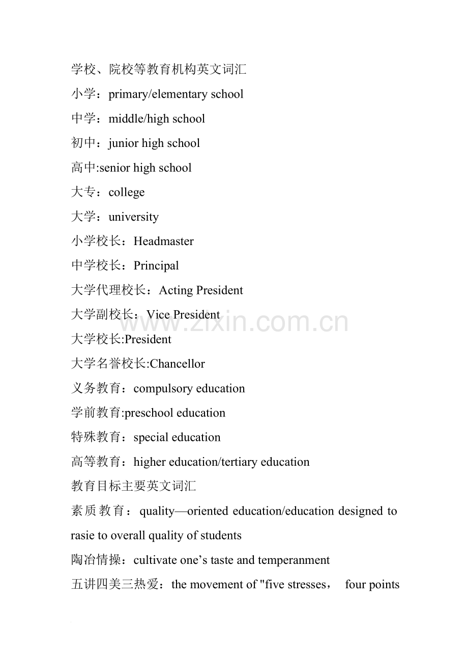 人力资源管理词汇中英文对照.doc_第1页