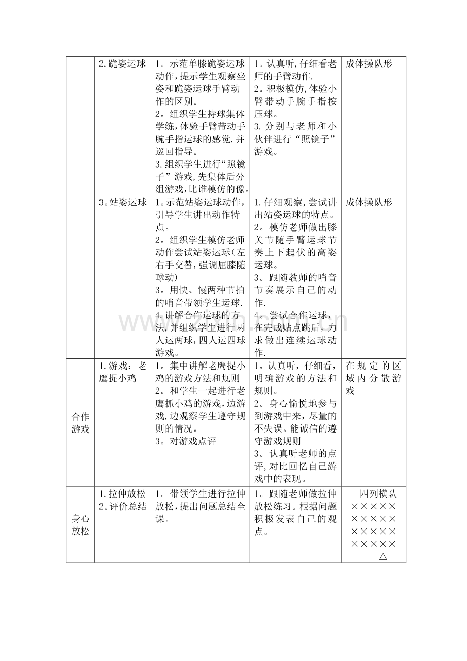 小学篮球单手运球教案.doc_第3页