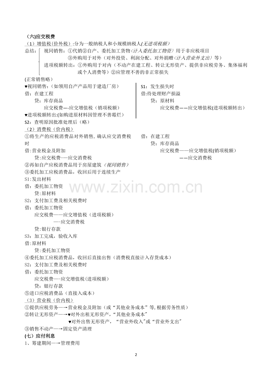 中级财务会计--负债总结.docx_第2页