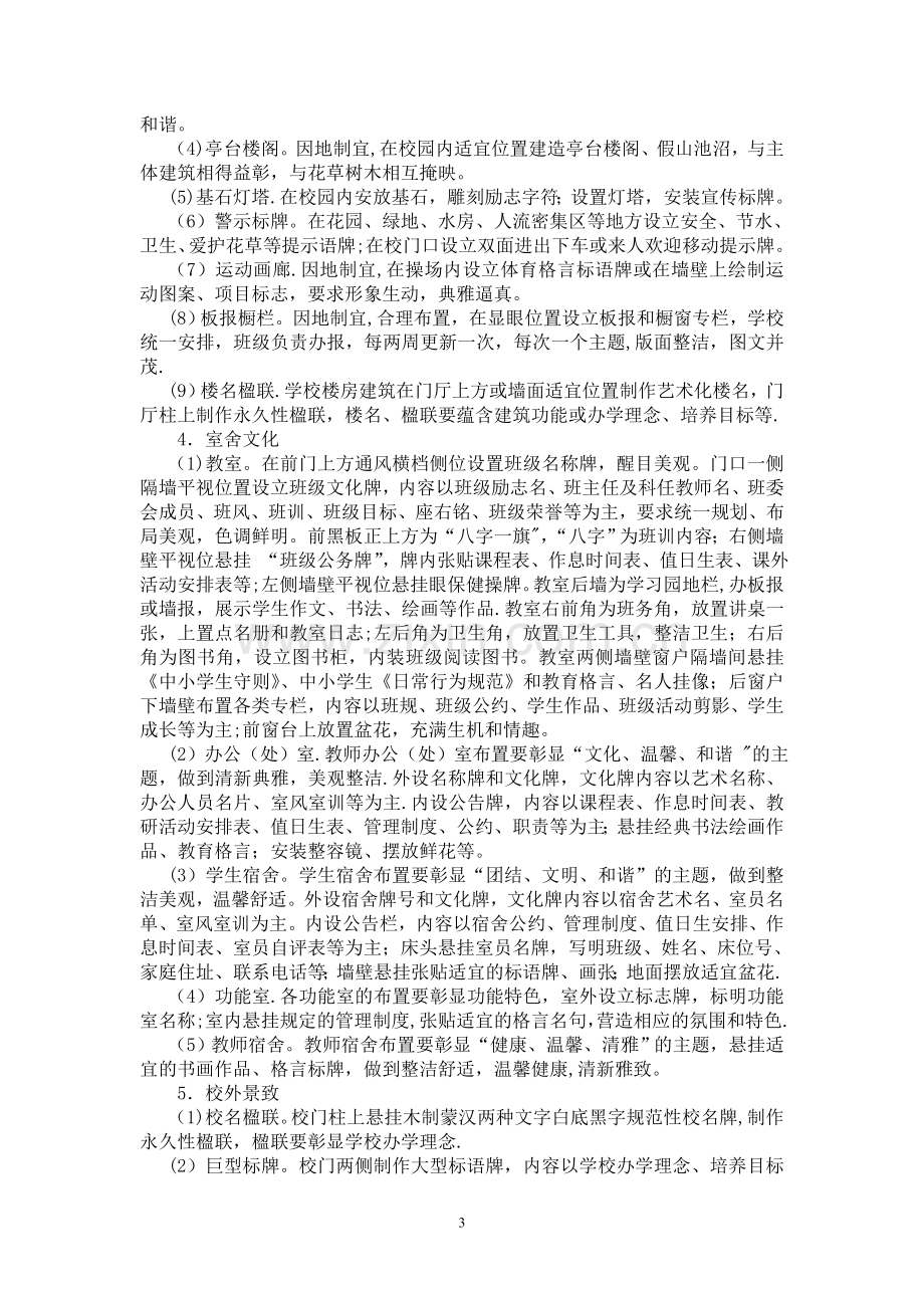 中小学校园文化建设实施规范(试行).doc_第3页