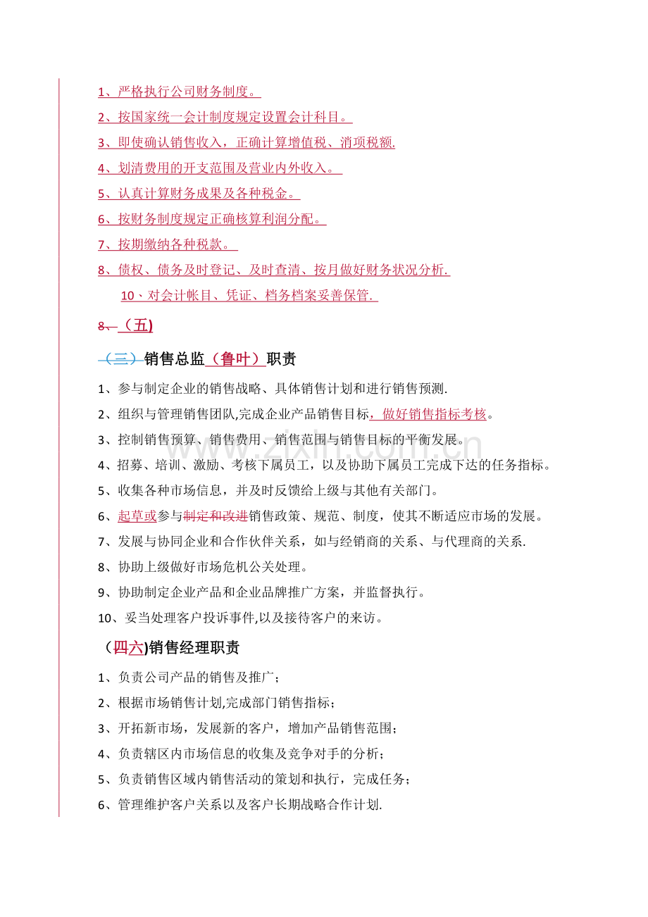 组织架构图及岗位职责(草案).docx_第3页