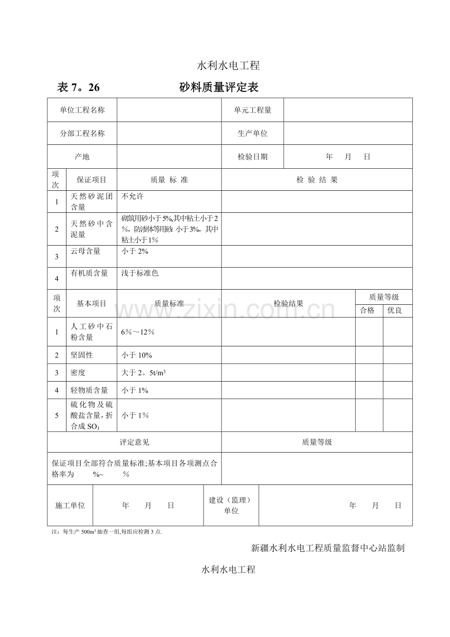 水利水电工程资料表格.doc_第3页