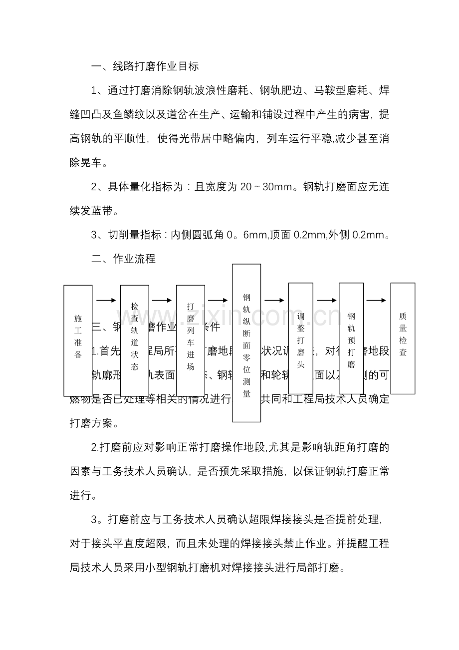 线路打磨作业指导书.doc_第1页