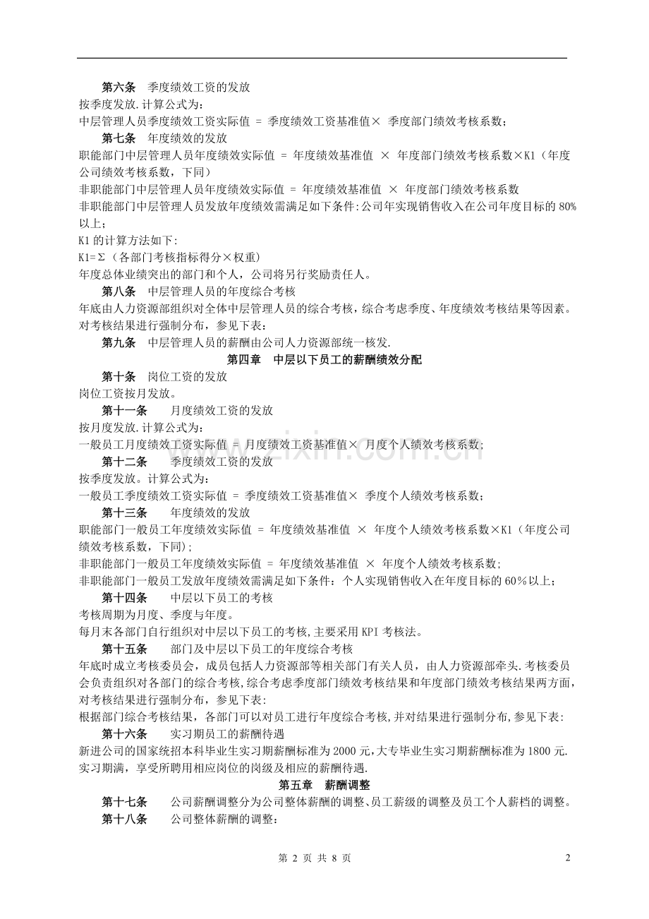 学而思教育薪酬绩效管理制度.docx_第2页