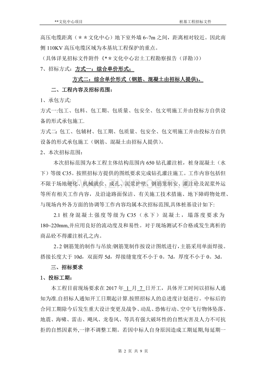 桩基工程招标文件.docx_第2页