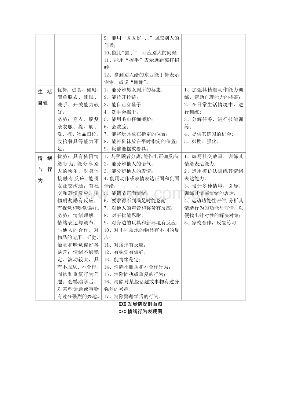 孤独症儿童评估填写范例(一表两图).doc_第3页