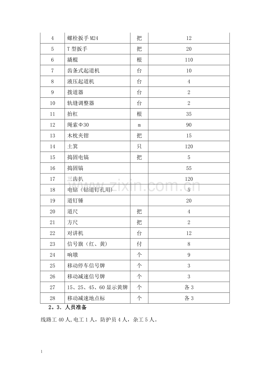 既有线新建、拆除道岔施工方案.doc_第2页