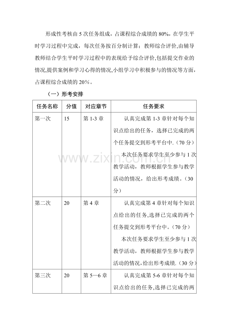 电大本科会计制度设计网络考核方案.doc_第2页