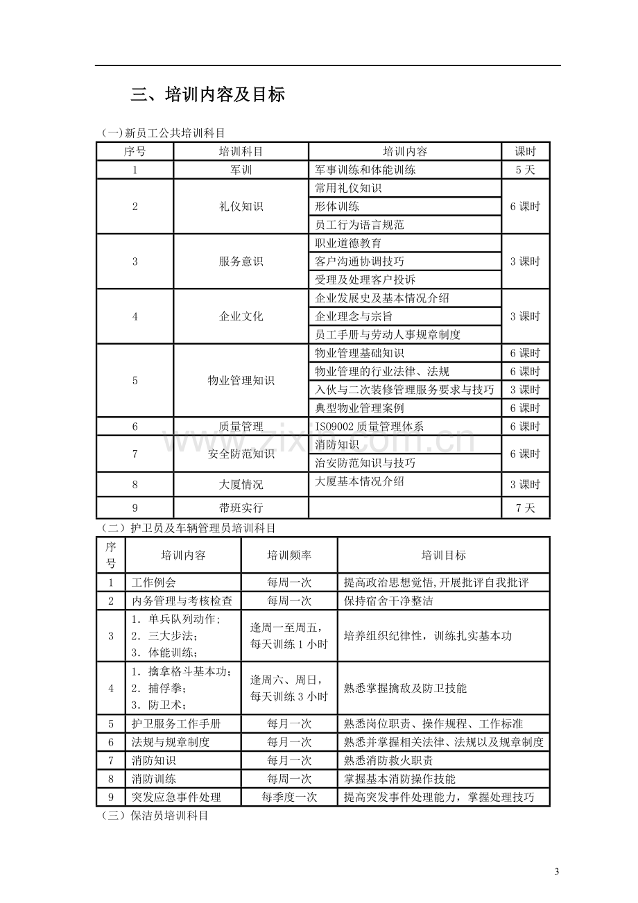 盛世家园物业管理服务人员的培训.doc_第3页