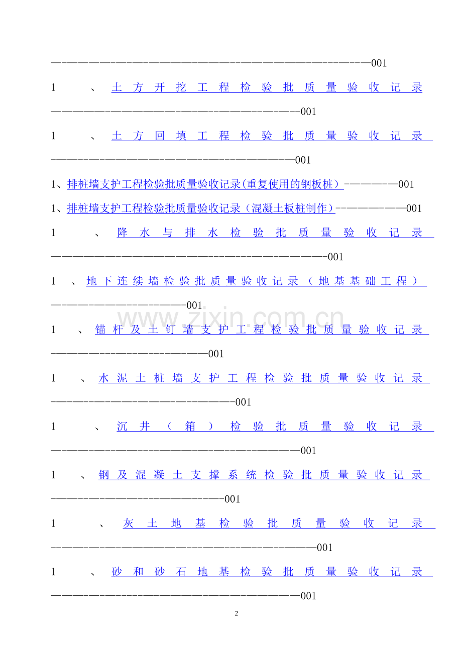 检验批质量验收记录全套-2015-8-31.doc_第2页