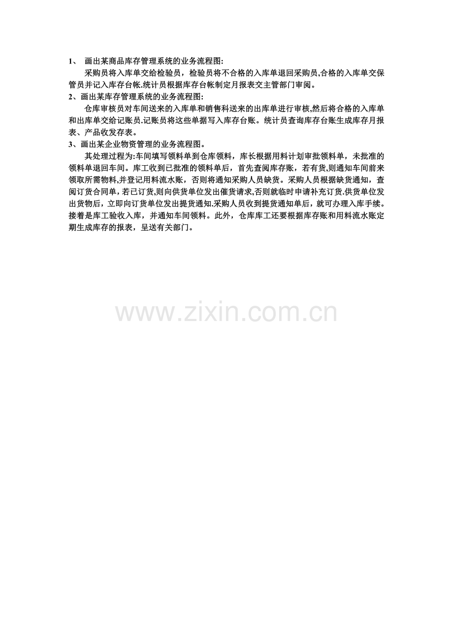 管理信息系统业务流程图.doc_第1页