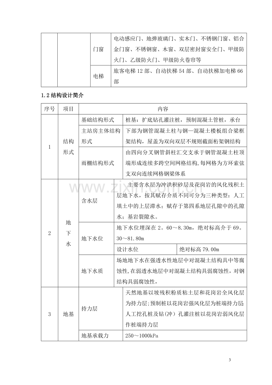 某火车站站房及雨棚钢结构施工方案(大跨度空间管桁架)-secret.doc_第3页