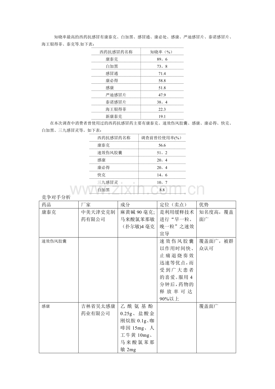 药品市场推广计划书-(2).doc_第3页