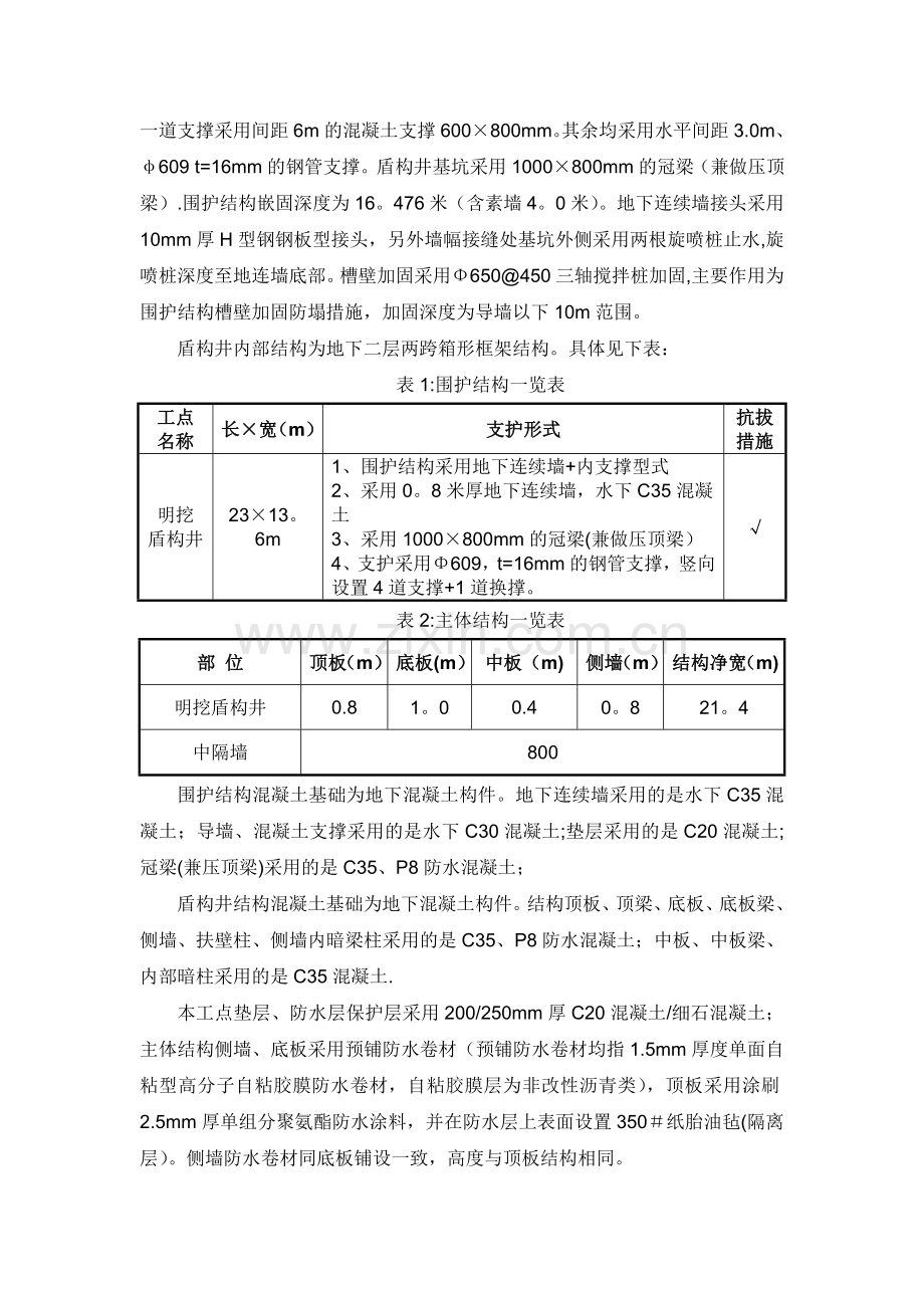 盾构竖井分部监理验收总结.doc_第2页