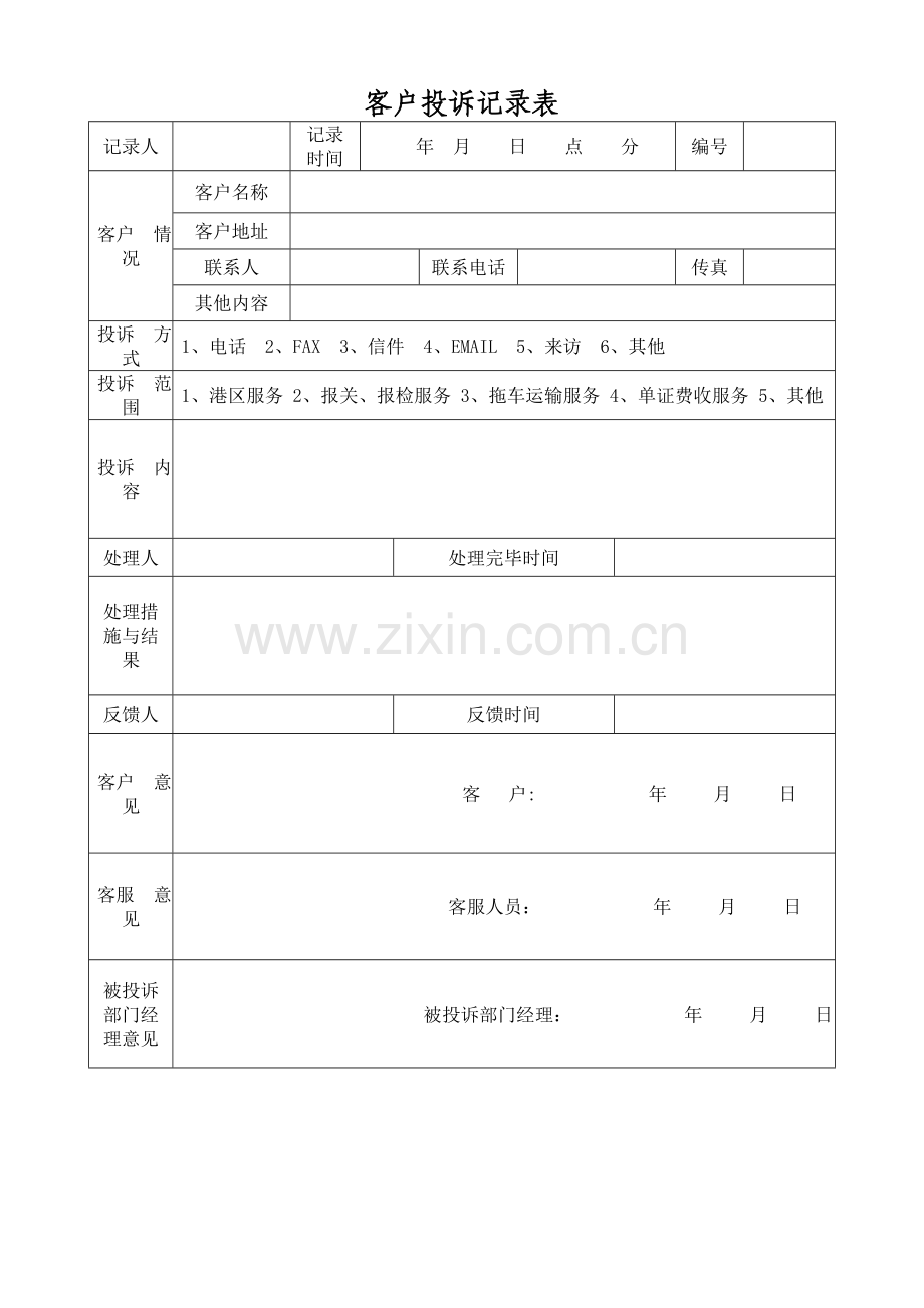 客户投诉问题处理方法及处理流程.doc_第2页