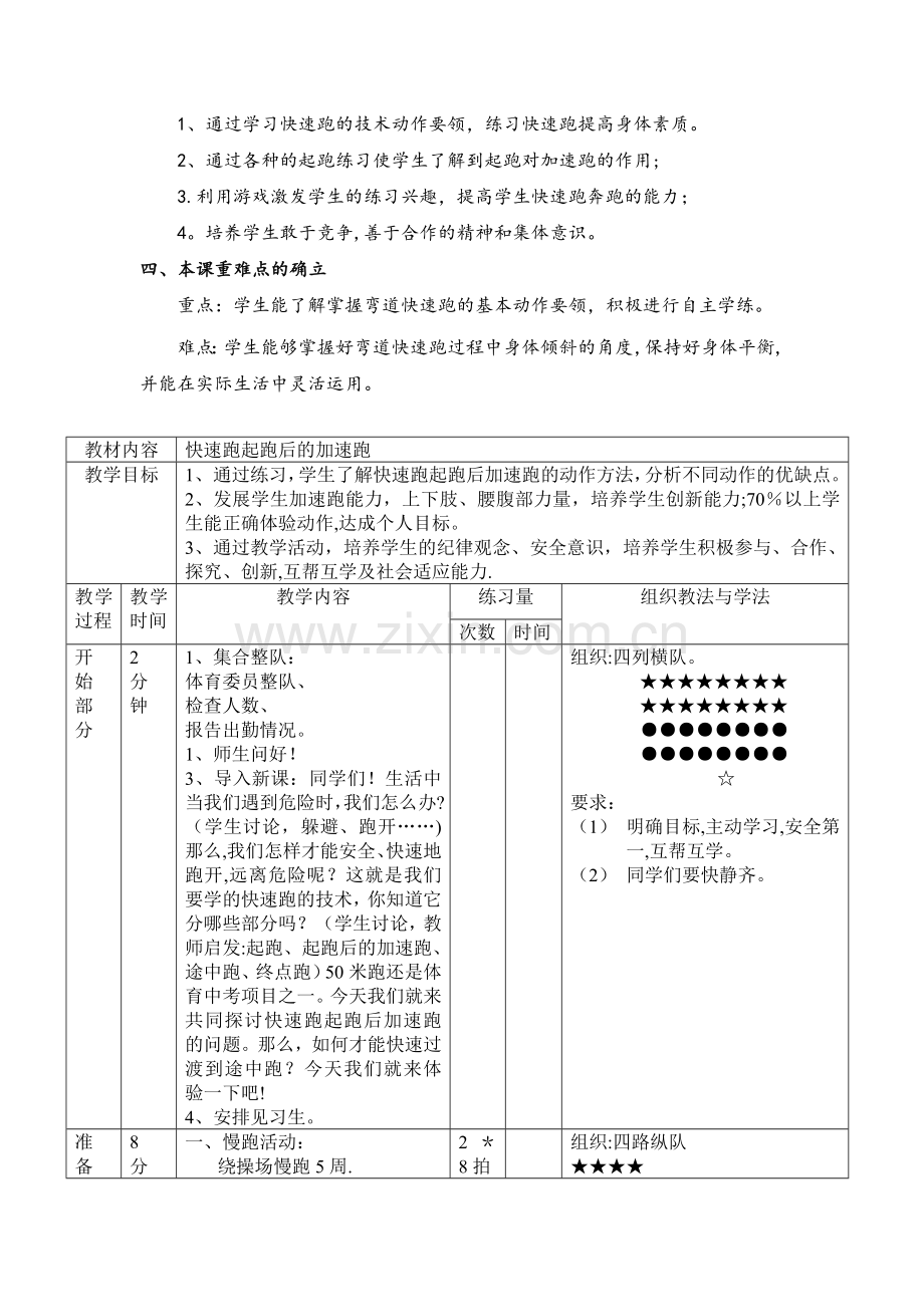 教学设计教案----快速跑教案.doc_第2页