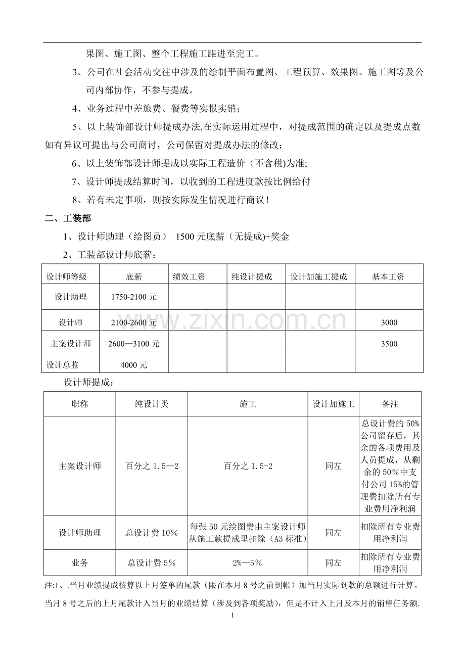 设计部薪资方案及管理制度.doc_第2页