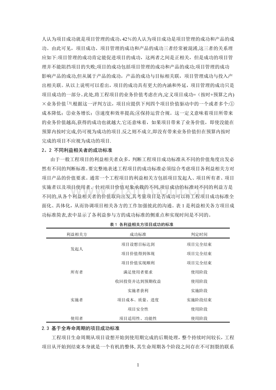 影响工程项目成功的关键因素分析.doc_第2页