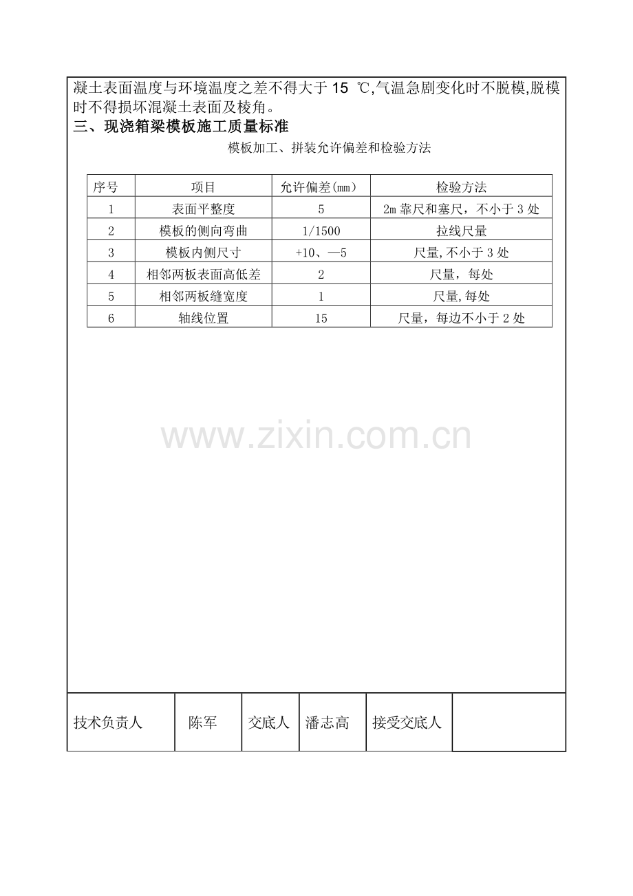 现浇箱梁模板施工技术交底.doc_第3页