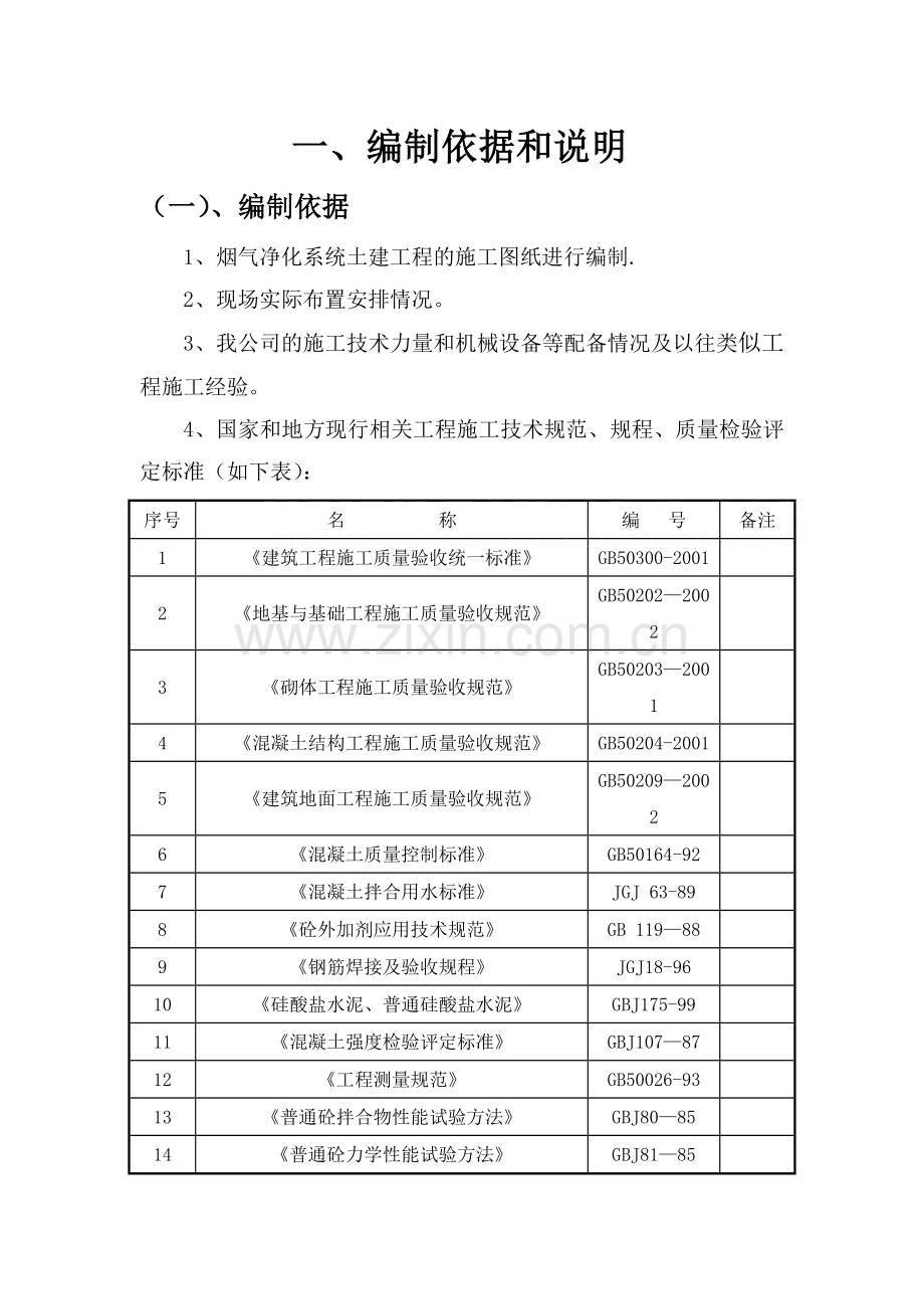 烟气净化系统土建工程施工组织设计-secret.doc_第3页