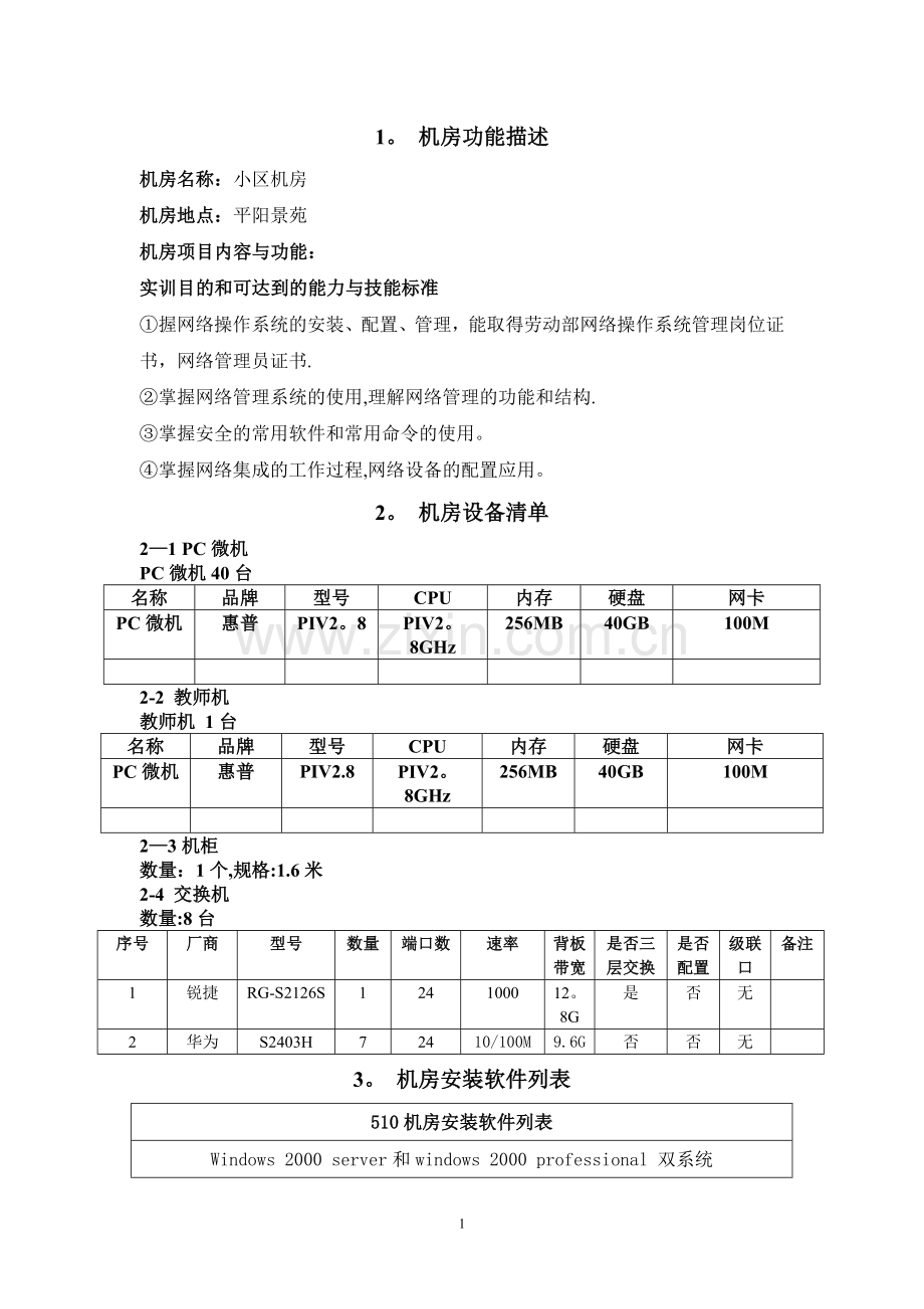 机房管理文档文档.doc_第3页