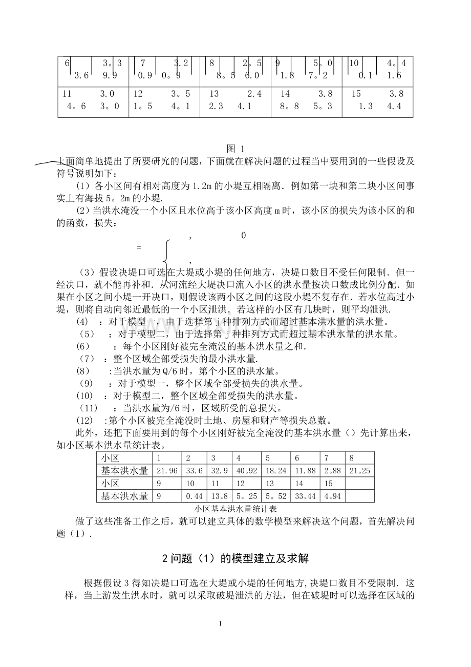 泄洪方案数学模型.doc_第2页