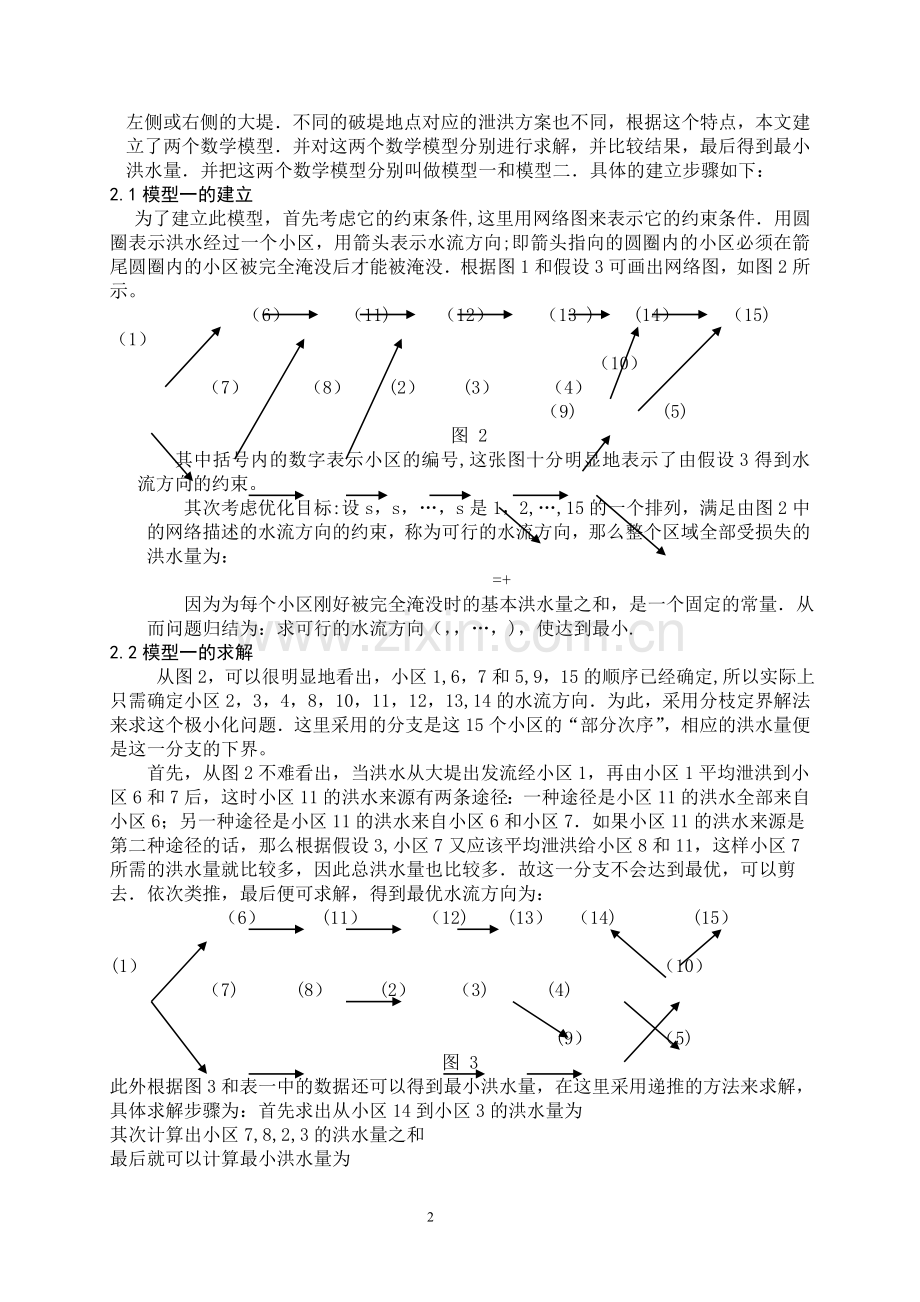 泄洪方案数学模型.doc_第3页