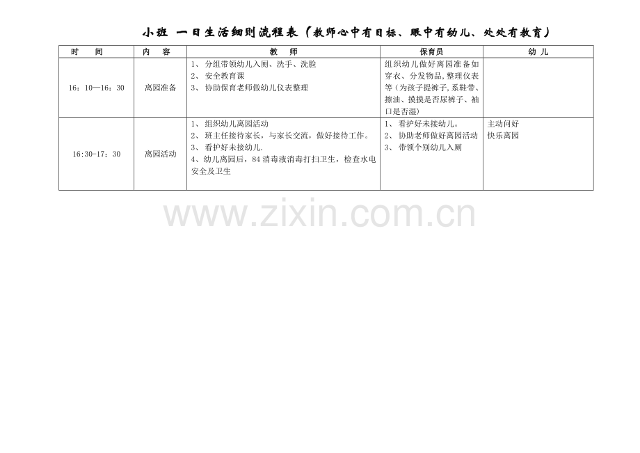 小班-一日生活细则流程表.doc_第3页