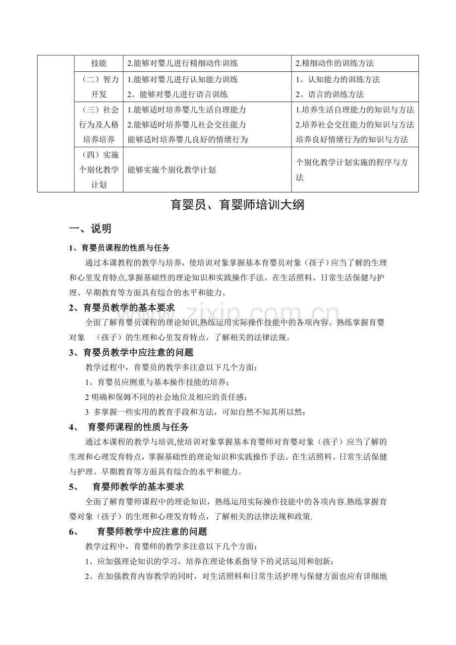 育婴师教学计划与大纲.doc_第3页