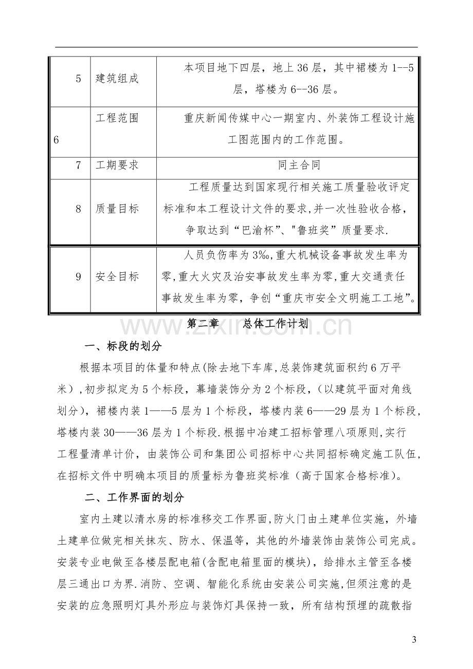 装饰工程项目管理规划新..doc_第3页