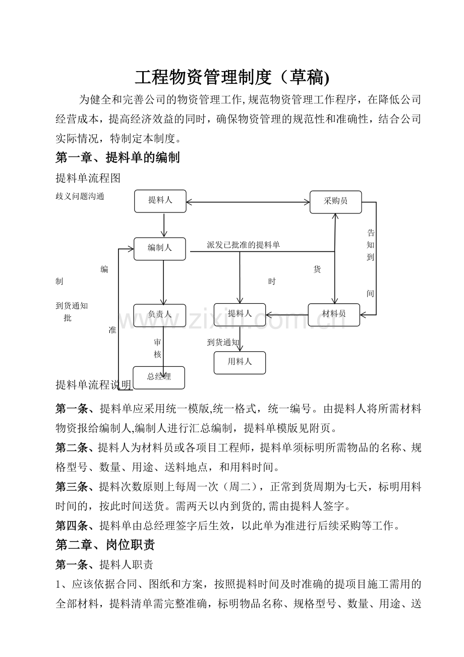 工程物资管理制度(改).doc_第1页