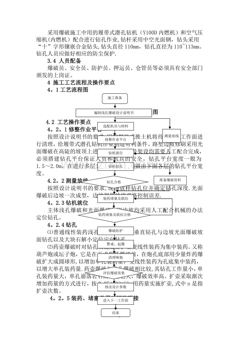 浅孔爆破施工方案.doc_第2页