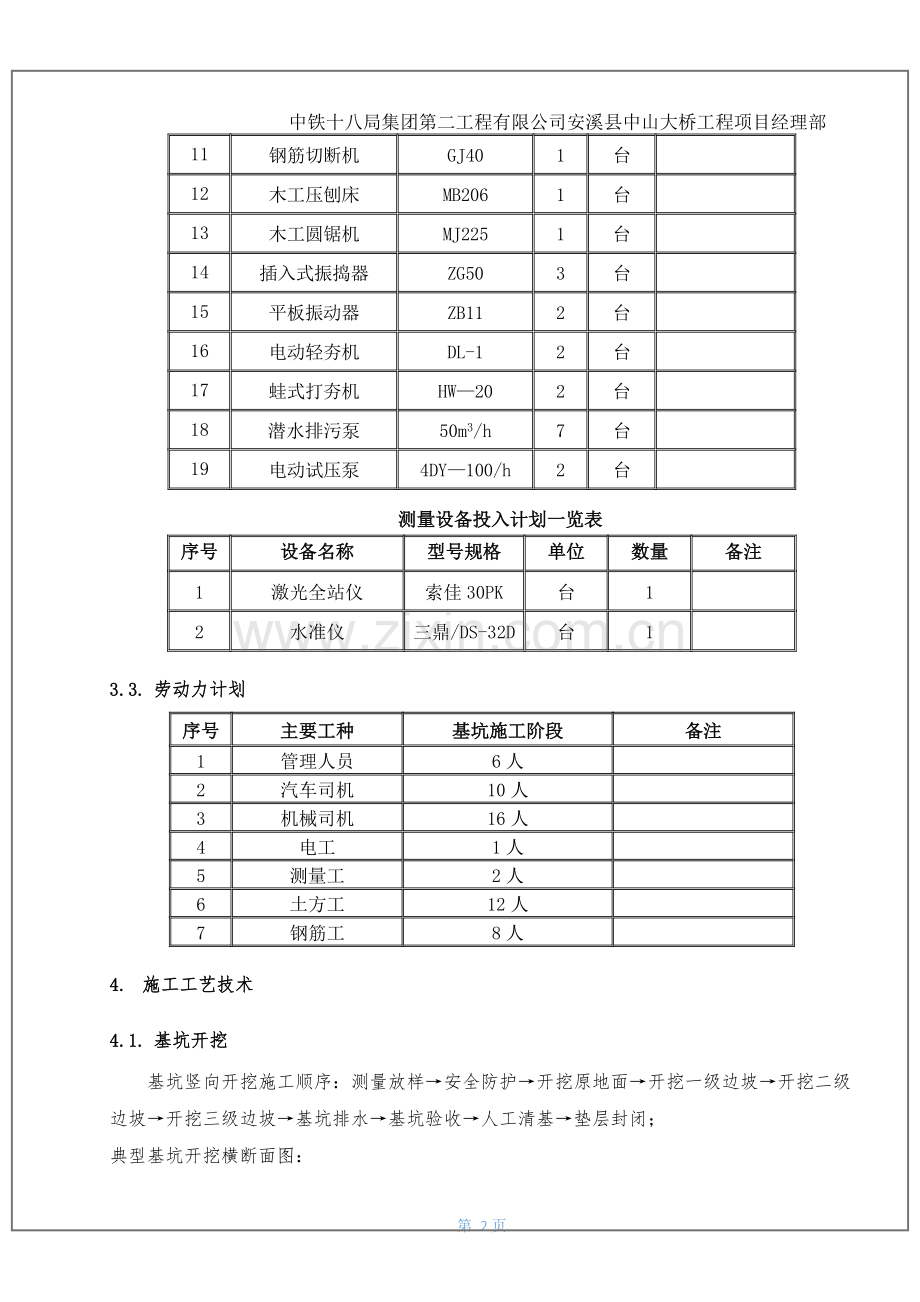 排洪渠基坑开挖专项施工方案(深基坑边坡稳定性计算书).doc_第3页