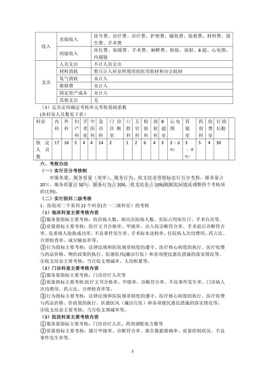 绩效分配方案-县医院.doc_第3页