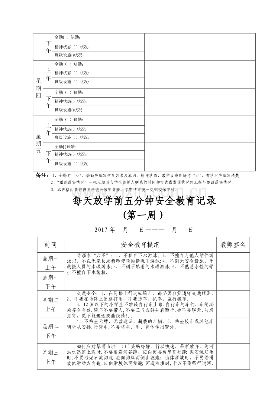 班主任安全工作日志.doc_第2页