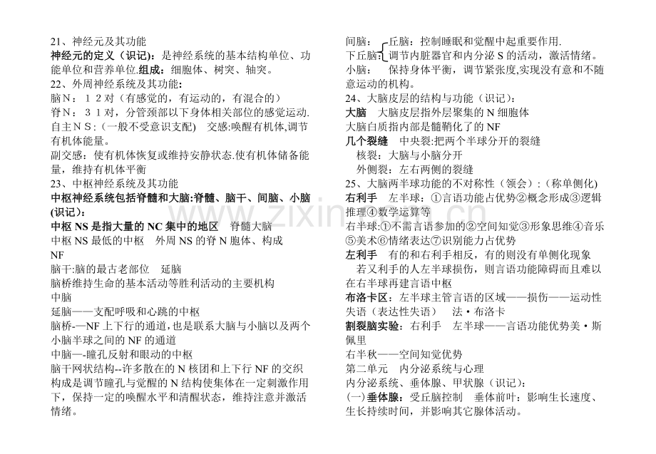 三级心理咨询师全笔记.doc_第3页