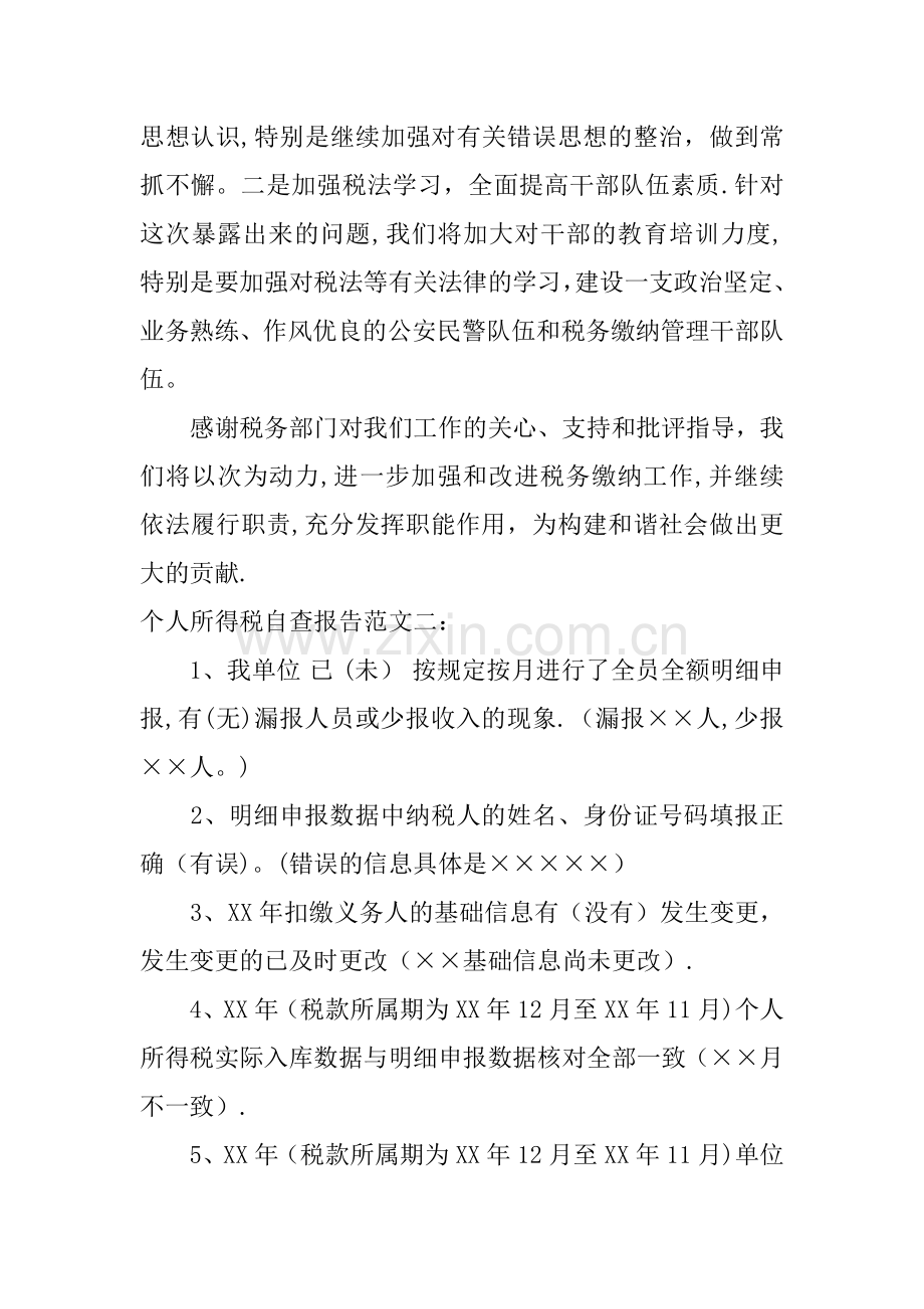 个人所得税自查报告.docx_第3页